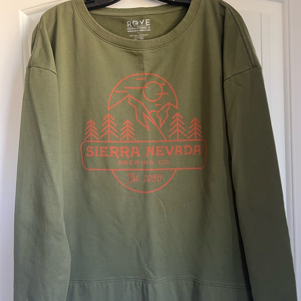 ROVE Olive Green Sierra Nevada Sweatshirt